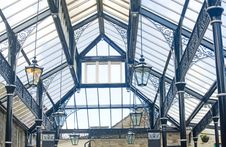 Glass Roof. Royalty Free Stock Image Glass Roof. Royalty Free Stock Image