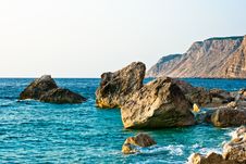 Rock Sea Royalty Free Stock Images