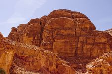 The Red Rock Stock Image The Red Rock Stock Image