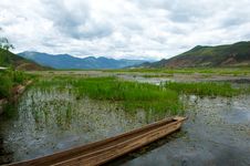 Lugu Lake Stock Image Lugu Lake Stock Image