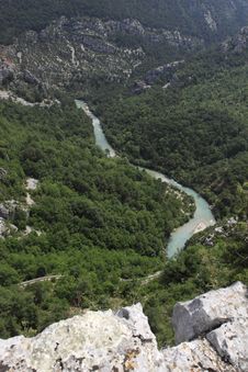 Grand Canyon Du Verdon In France Stock Images Grand Canyon Du Verdon In France Stock Images