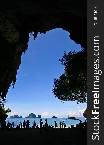 Tropical beach, Andaman Sea, Southern Thailand