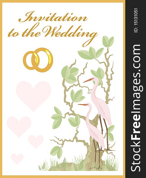 Invitation to the wedding