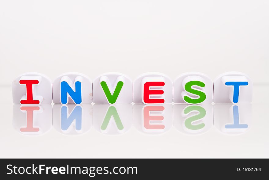 Invest Spelled Out With Toys