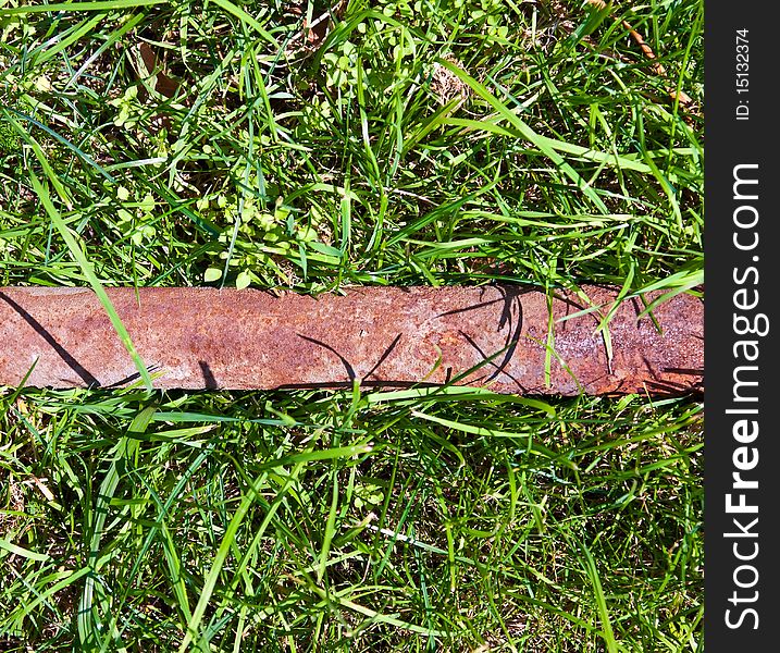 Rotten Pipe In The Grass