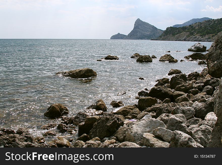 Rocks Of The Black Sea Coast