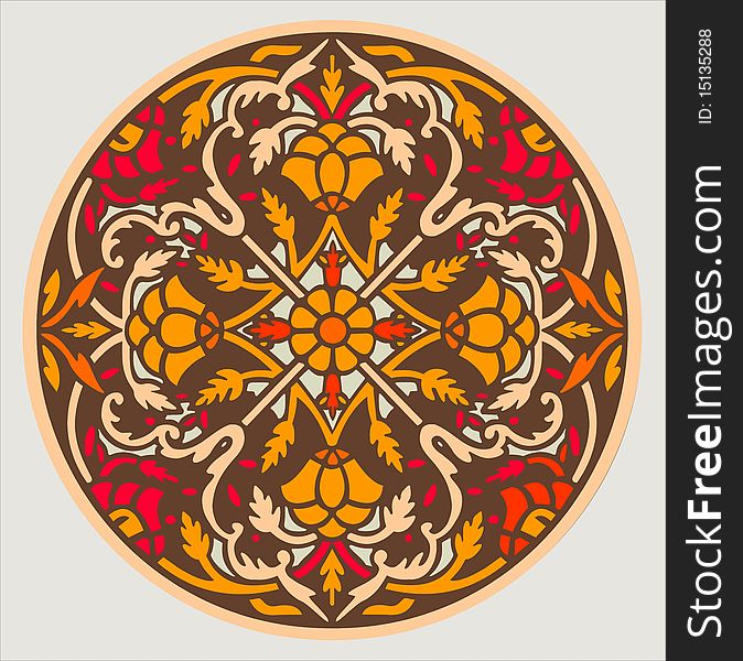 Very beautiful ornament made in Corel Draw. Very beautiful ornament made in Corel Draw.