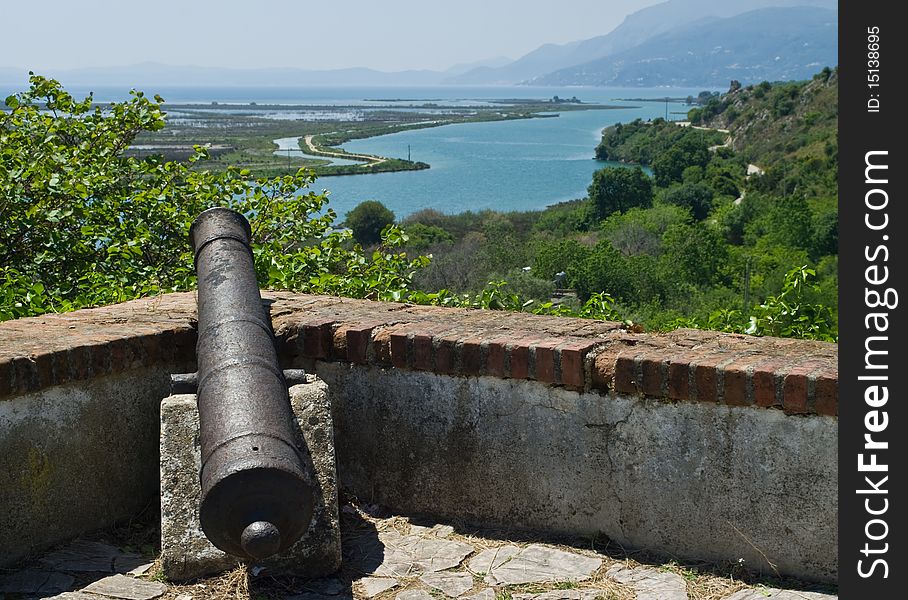 Cannon On The Walls Of The Fortress