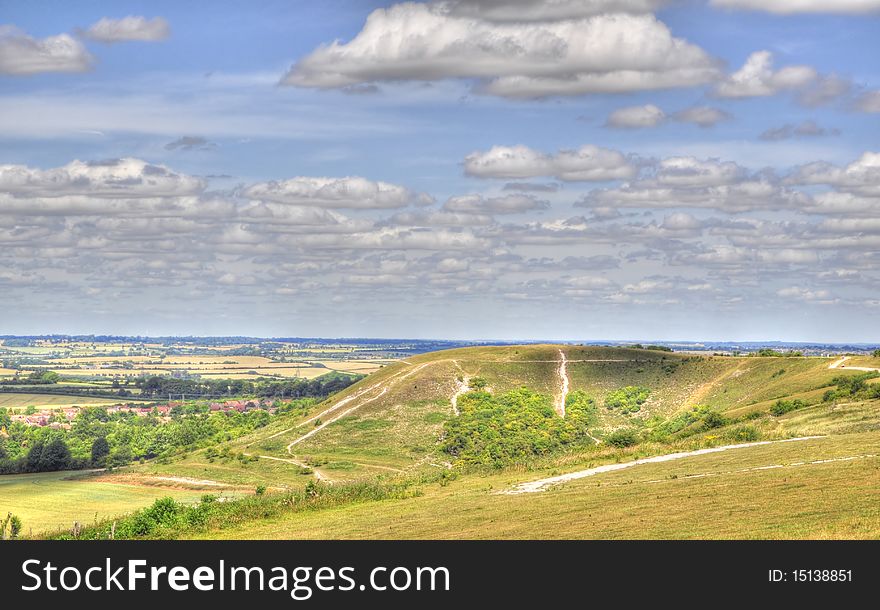 HDR of Dunstable Downs