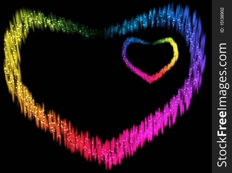 Two spectrum hearts