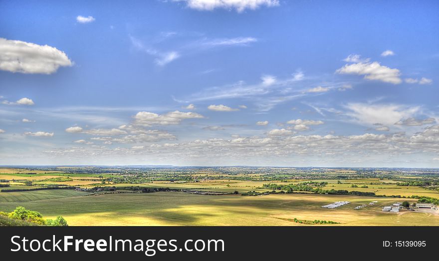 HDR Of Dunstable Downs