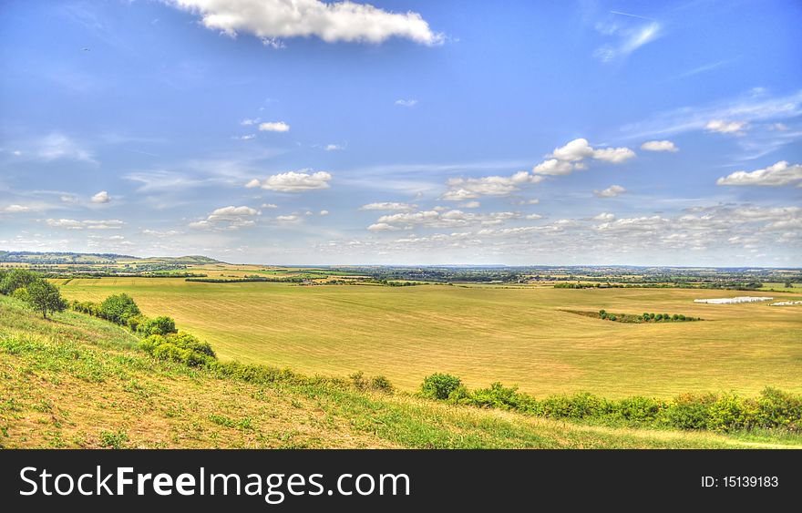 HDR Of Dunstable Downs