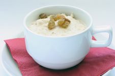 A Cup Of Porridge Royalty Free Stock Photo