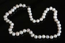 Pearl Beads Royalty Free Stock Photo