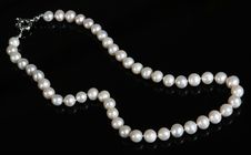 Pearl Beads Royalty Free Stock Photography