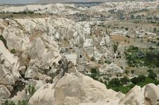 Cave-town In Cappadocia, Turkey Stock Image Cave-town In Cappadocia, Turkey Stock Image
