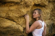 Free Girl At Sea Royalty Free Stock Image - 15146286