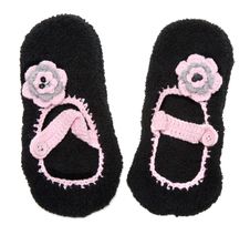 Knitted Baby Footwear Stock Image