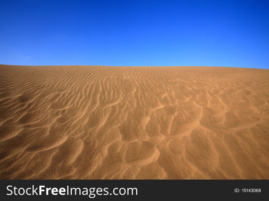 Sand dune, india
