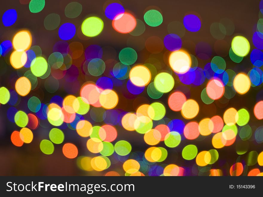 Lot of Colorful highlights on black background. Lot of Colorful highlights on black background