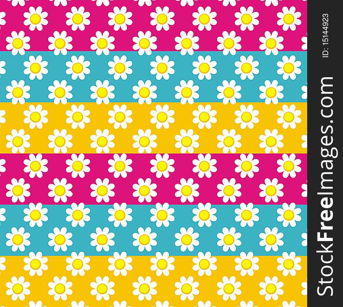 Color background with floral and abstract patterns. Color background with floral and abstract patterns.