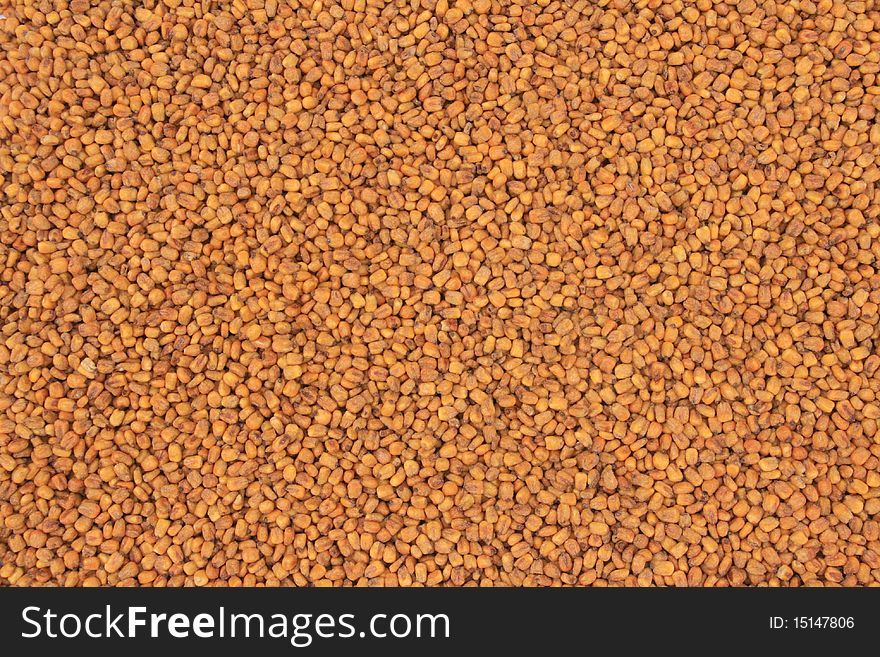 Background of red corn nuts