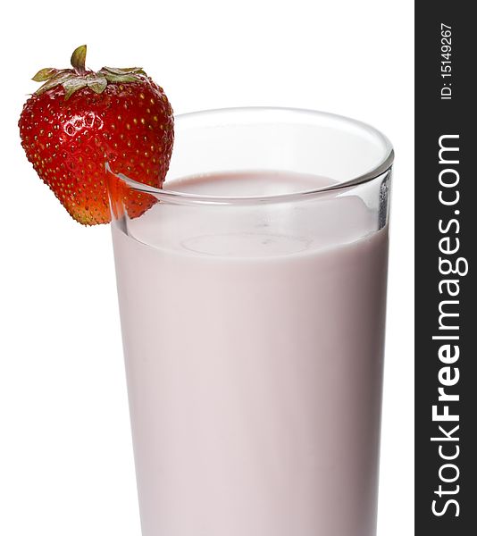 Fresh Strawberry Milkshake