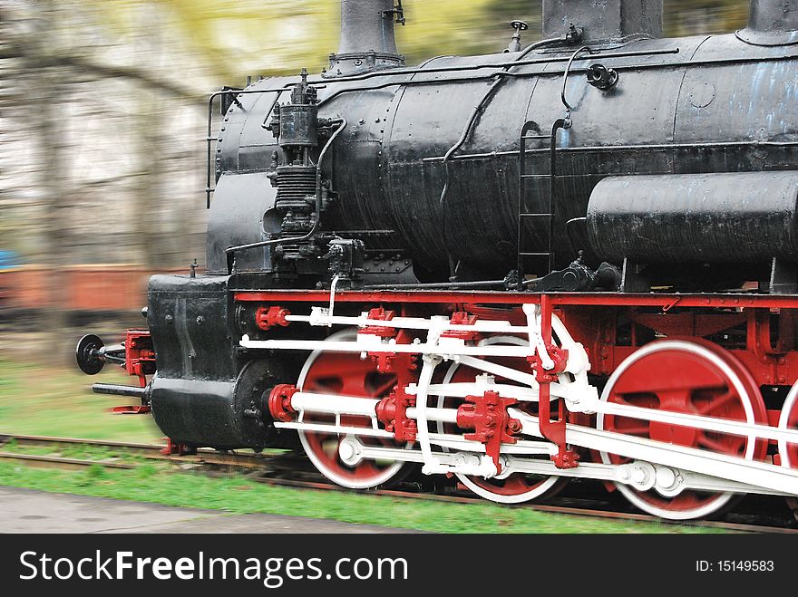 Old Steam Locomotive