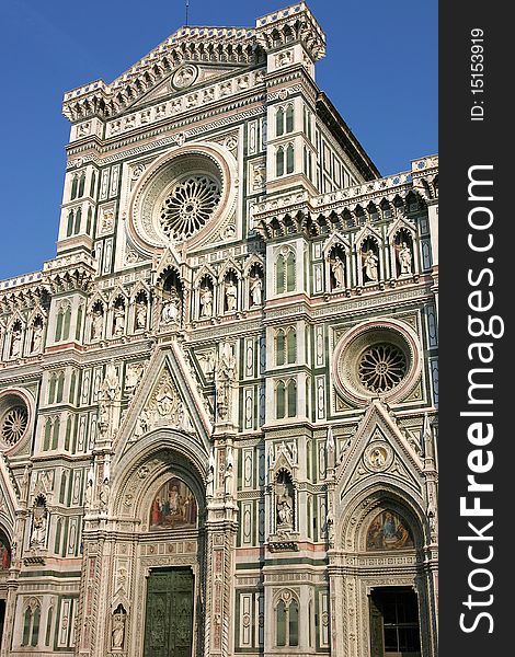 Duomo Cathedral in Florence, Italy. Duomo Cathedral in Florence, Italy