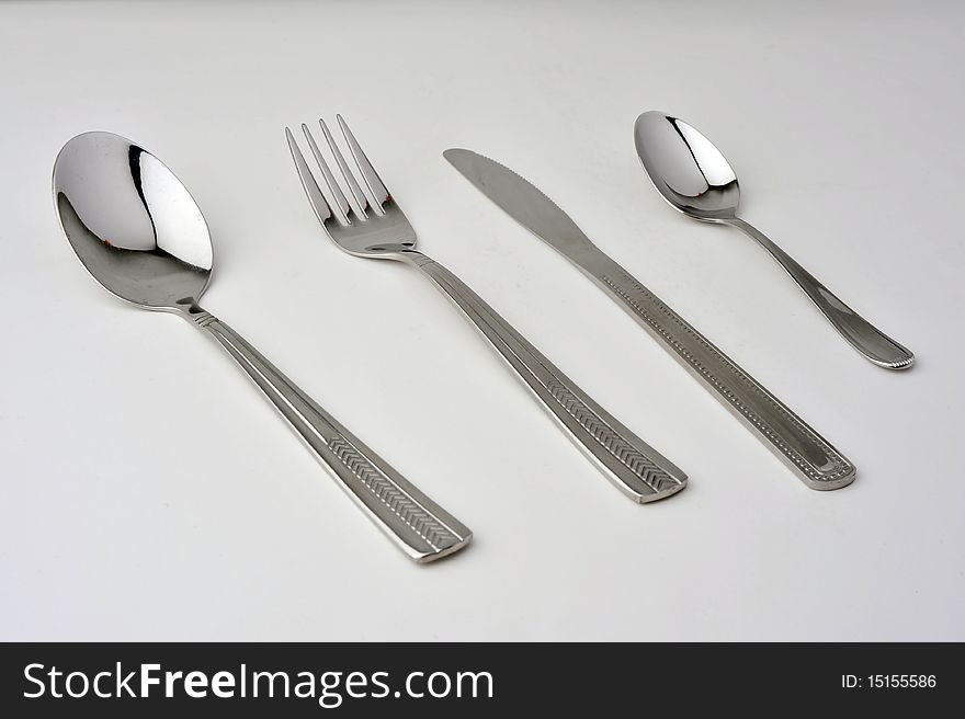 Spoon folk knife teaspoon for having food. Spoon folk knife teaspoon for having food