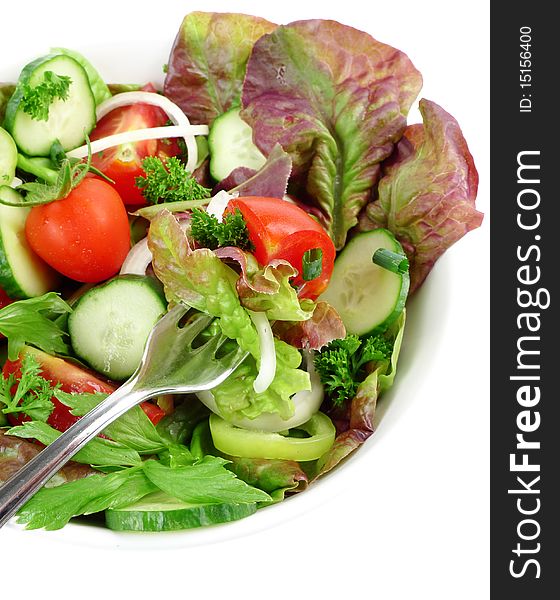 Vegetable Salad In A Bowl