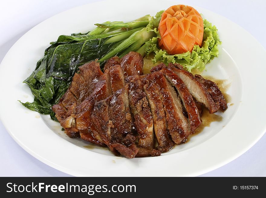 Chinese Baked Sliced Pork