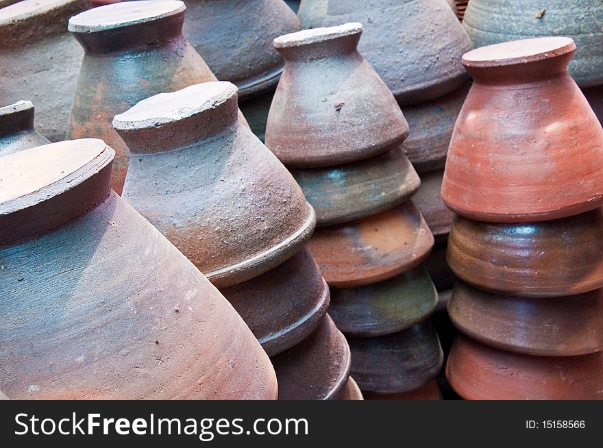 Pottery is the ceramic ware made from clay by potters. Pottery is the ceramic ware made from clay by potters
