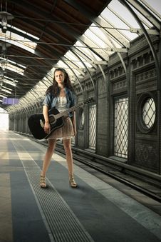 Train Station Stock Photography