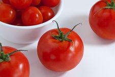 Close Up Of Tomatoes Royalty Free Stock Photography Close Up Of Tomatoes Royalty Free Stock Photography