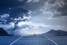 Solar Cell Royalty Free Stock Photo Solar Cell Royalty Free Stock Photo