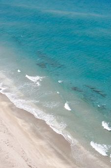 Beach And Ocean Royalty Free Stock Photography Beach And Ocean Royalty Free Stock Photography