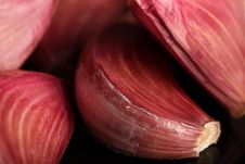 Garlic Cloves Macro Stock Photos Garlic Cloves Macro Stock Photos