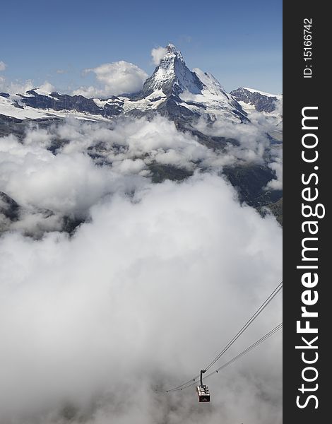 The symbol of the Alps - the Matterhorn