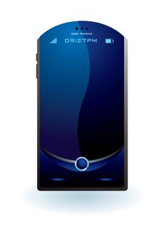 Mobile Phone Illustration Royalty Free Stock Photo Mobile Phone Illustration Royalty Free Stock Photo