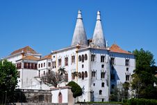 The Sintra National Palace Royalty Free Stock Images The Sintra National Palace Royalty Free Stock Images