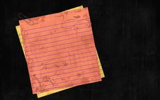 Paper With Clip Royalty Free Stock Photo Paper With Clip Royalty Free Stock Photo