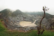 Tangkuban Perahu Volcano Royalty Free Stock Photo Tangkuban Perahu Volcano Royalty Free Stock Photo