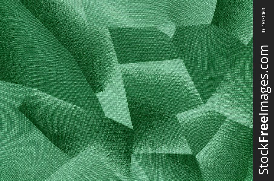 Geometrical Green Background