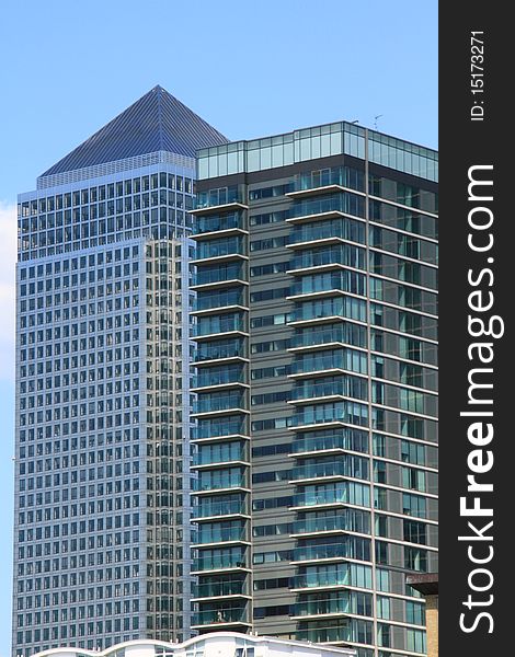 Image of office buildings in london. Image of office buildings in london