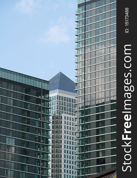 Image of office buildings in london. Image of office buildings in london