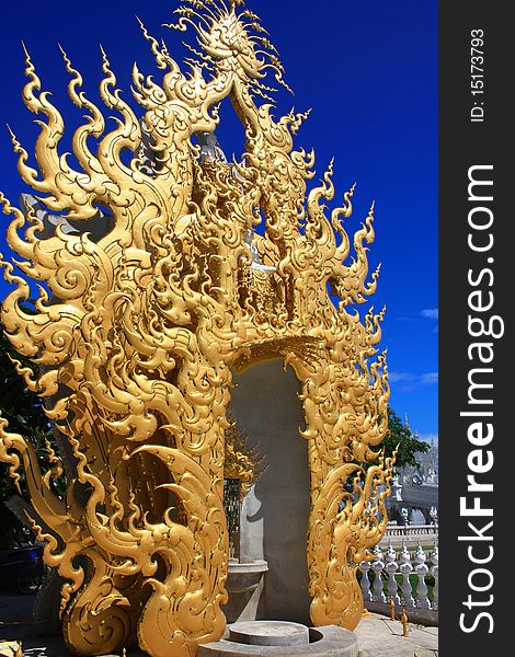 Pinnacle in the temple Thailand