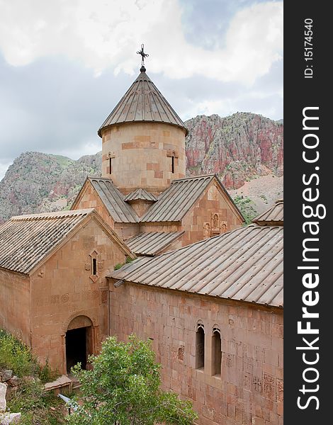 Photo of Noravank Monastery in Armenia.