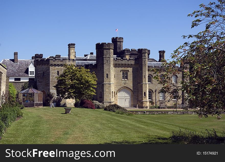Chiddingstone Castle in the English county of Kent.