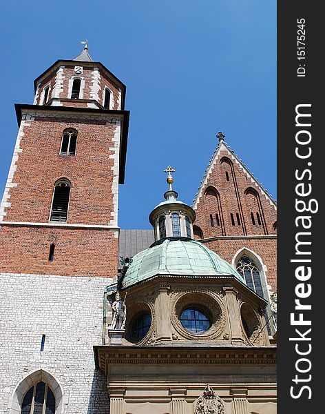 Cathedral At Wawel Hill In Cracow